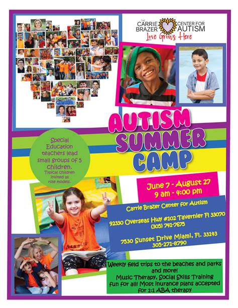 Autism Summer Camps Florida